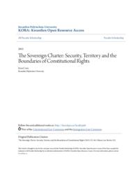 The Sovereign Charter: Security, Territory and the Boundaries of Constitutional Rights